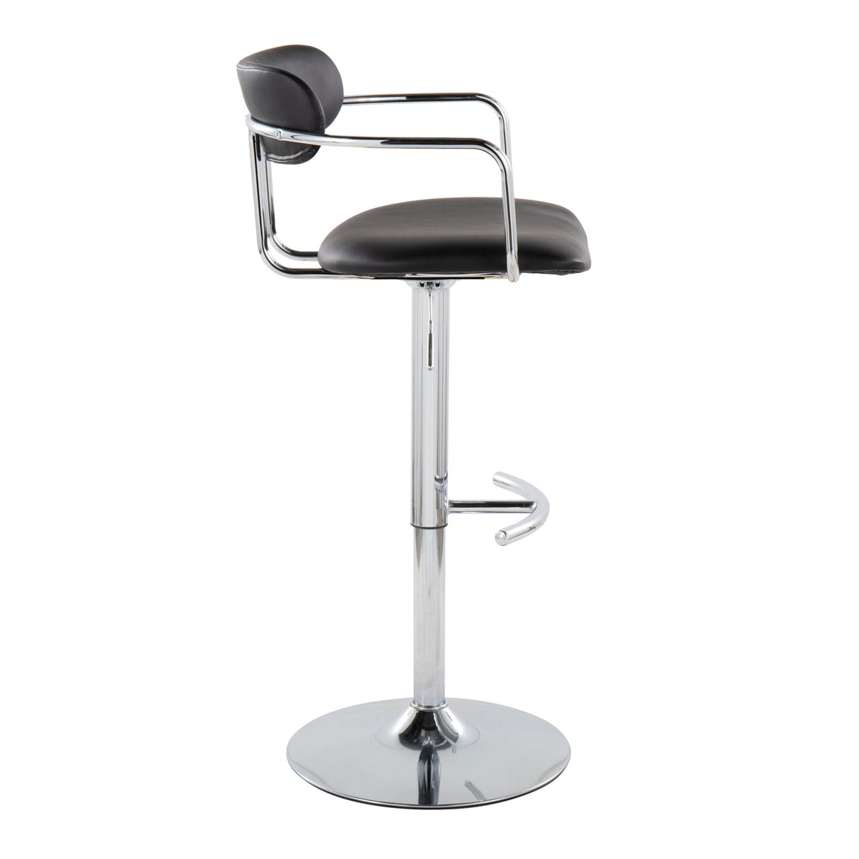 Demi - Adjustable Barstool (Set of 2) - Black