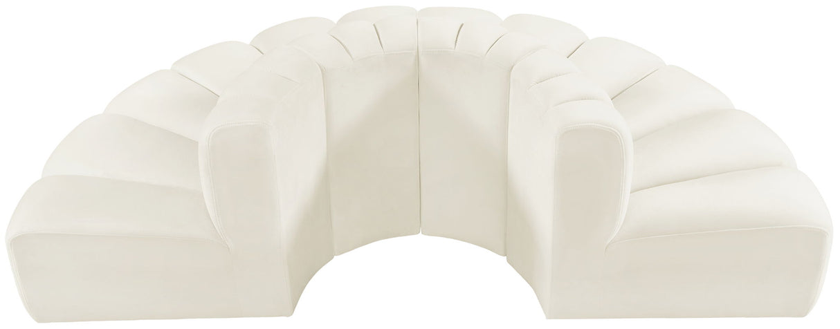 Arc - Velvet 4 Piece Modular Sofa