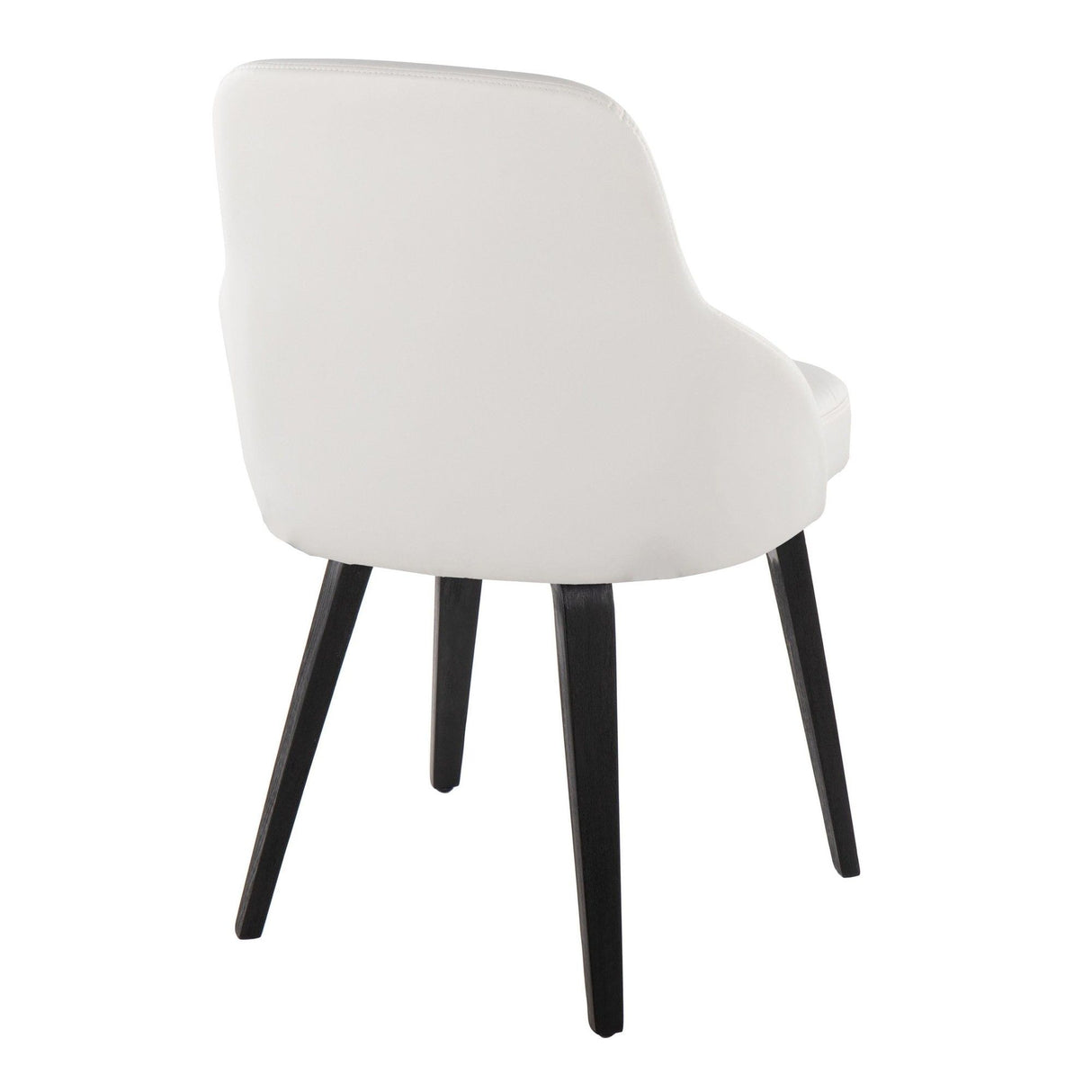 York - Upholstered Chair (Set of 2) - Black Wood Legs