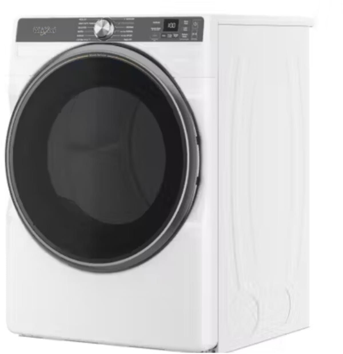 Whirlpool WED6720RW 7.4 cu. ft. electric dryer with door open