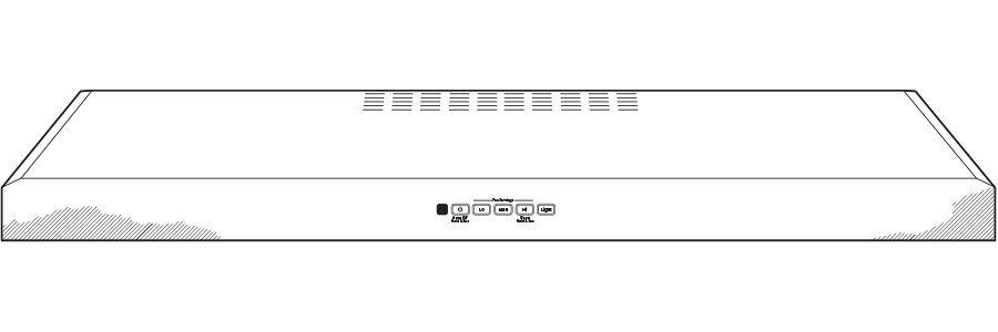 GE(R) 36" Under The Cabinet Hood - (JVX5360SJSS)