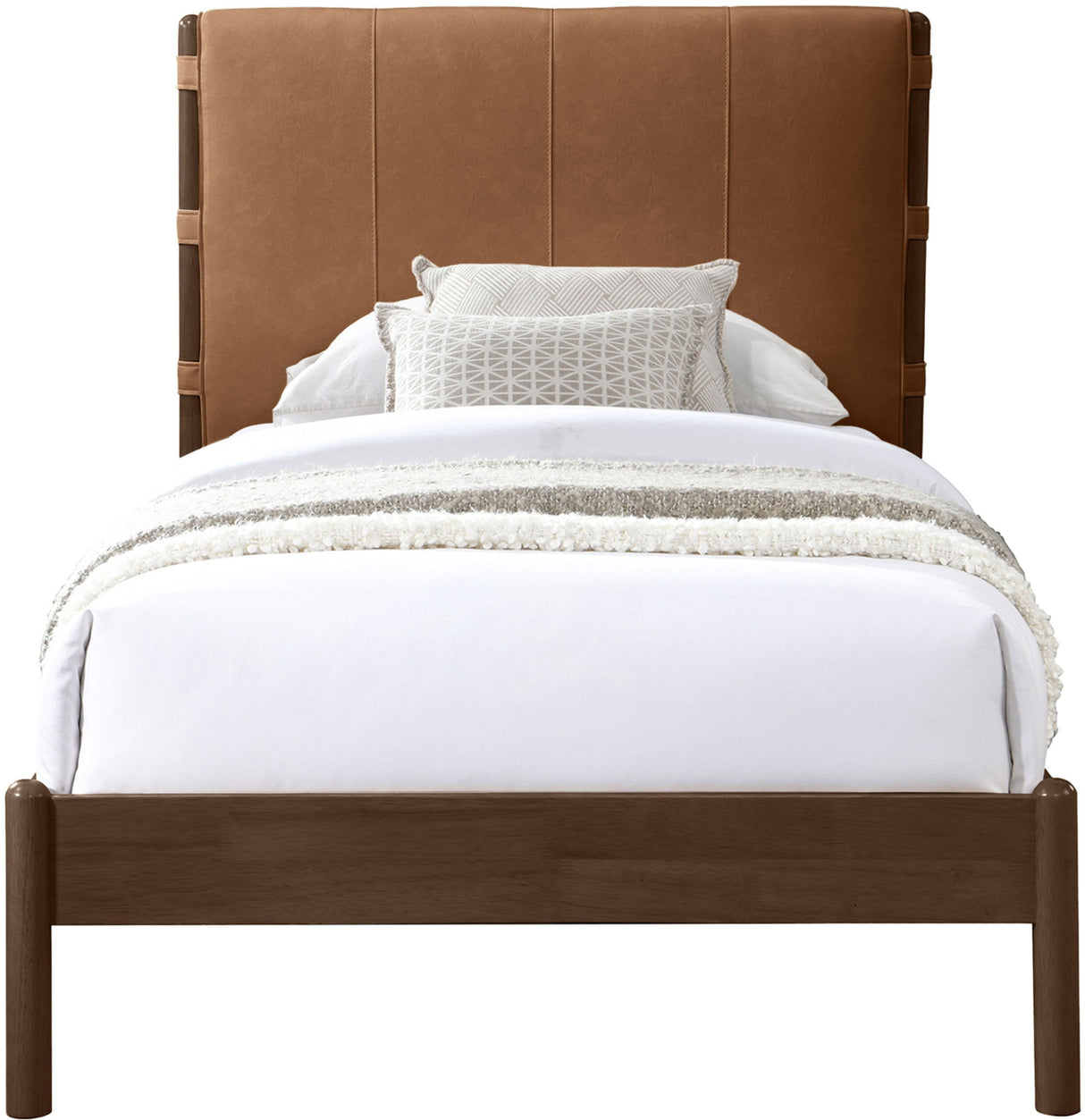 Arielle - Vegan Leather Upholstered Bed