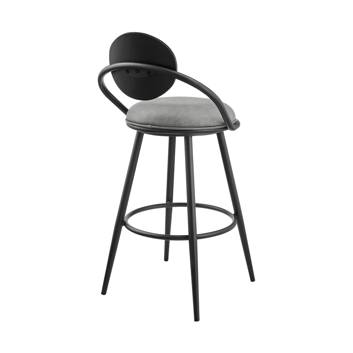 Carnation - Vintage Swivel Stool