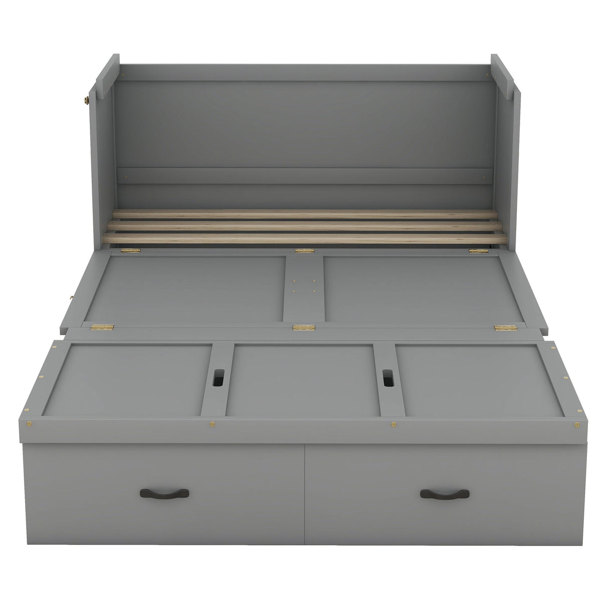 Murphy Bed With USB Port And A Large Drawer