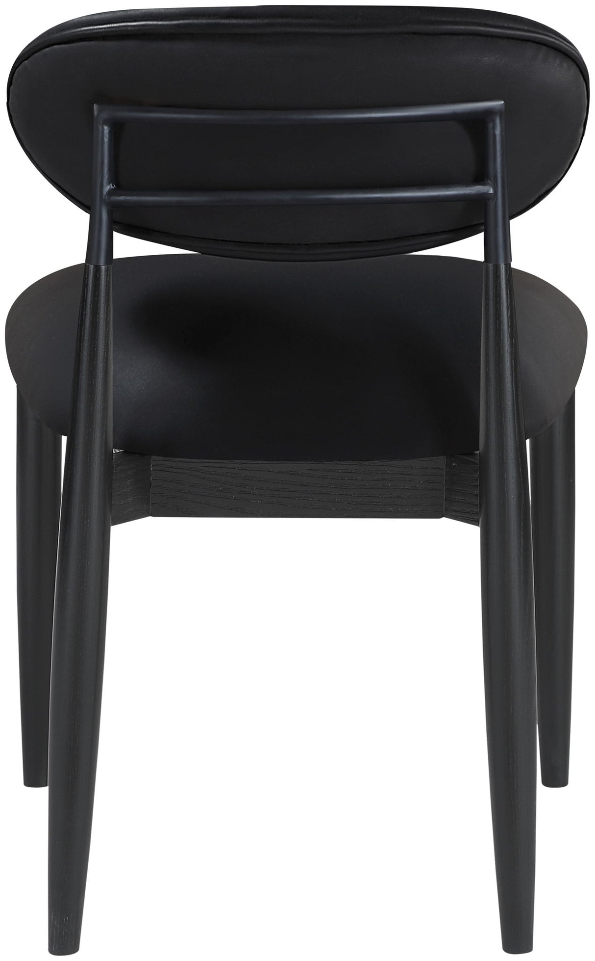 Riccio - Side Chair (Set of 2) - Black Frame