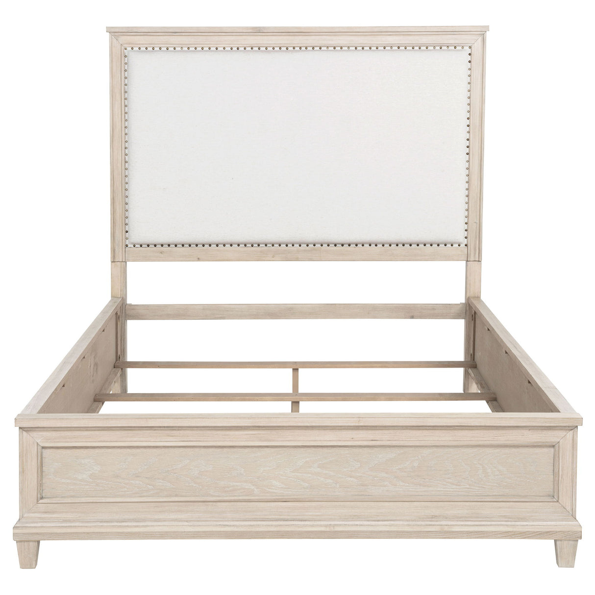 Wedner - Queen Panel Bed - Oak