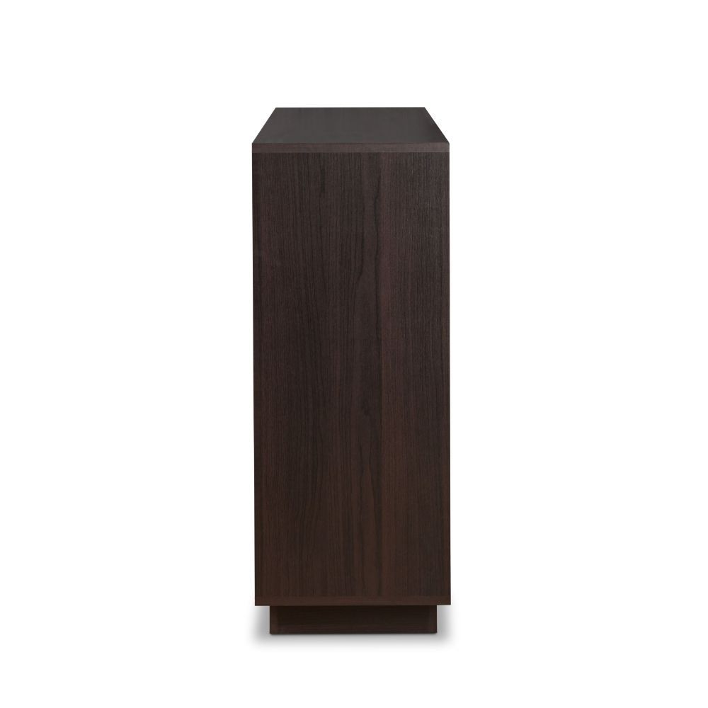Hazen - 34.84" Wine Cabinet - Espresso