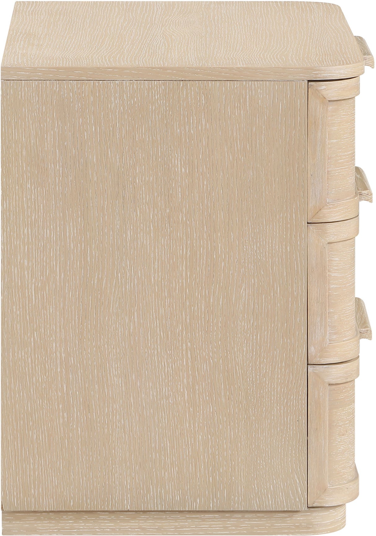 Tiberio - Oak Veneer And Solid Wood Nightstand