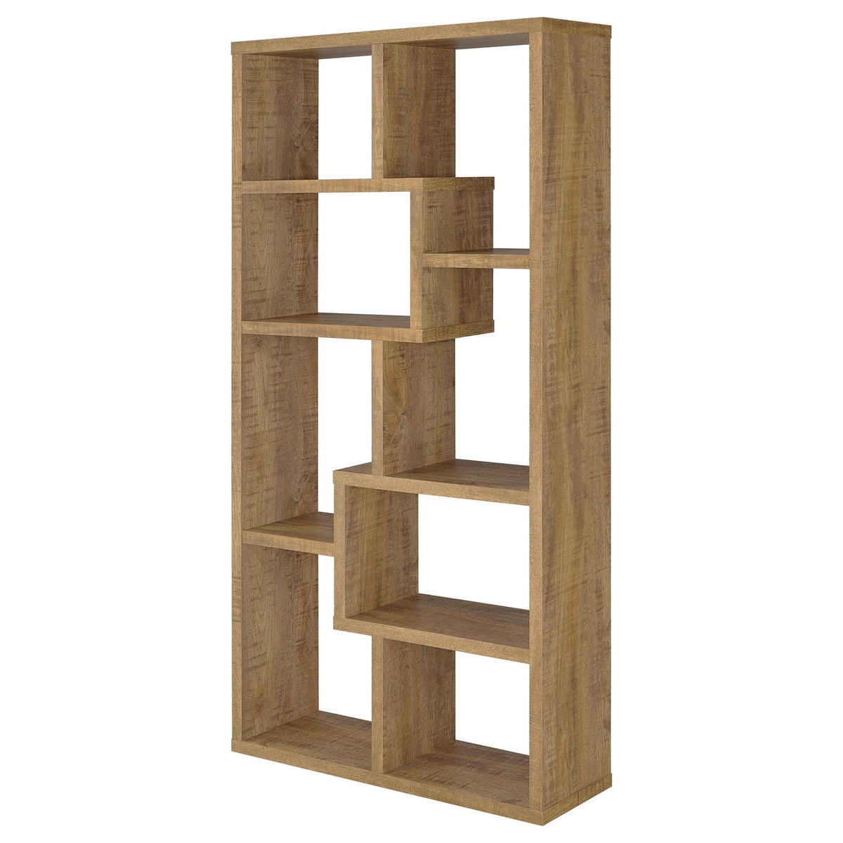 Currey - 6 Shelf Bookshelf - Mango Color