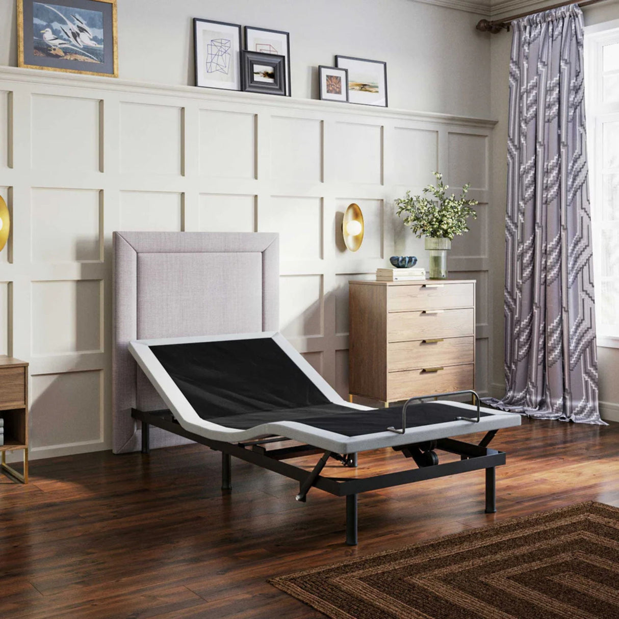 Btx4 - Adjustable Bed Base With Head And Foot Position Adjustment