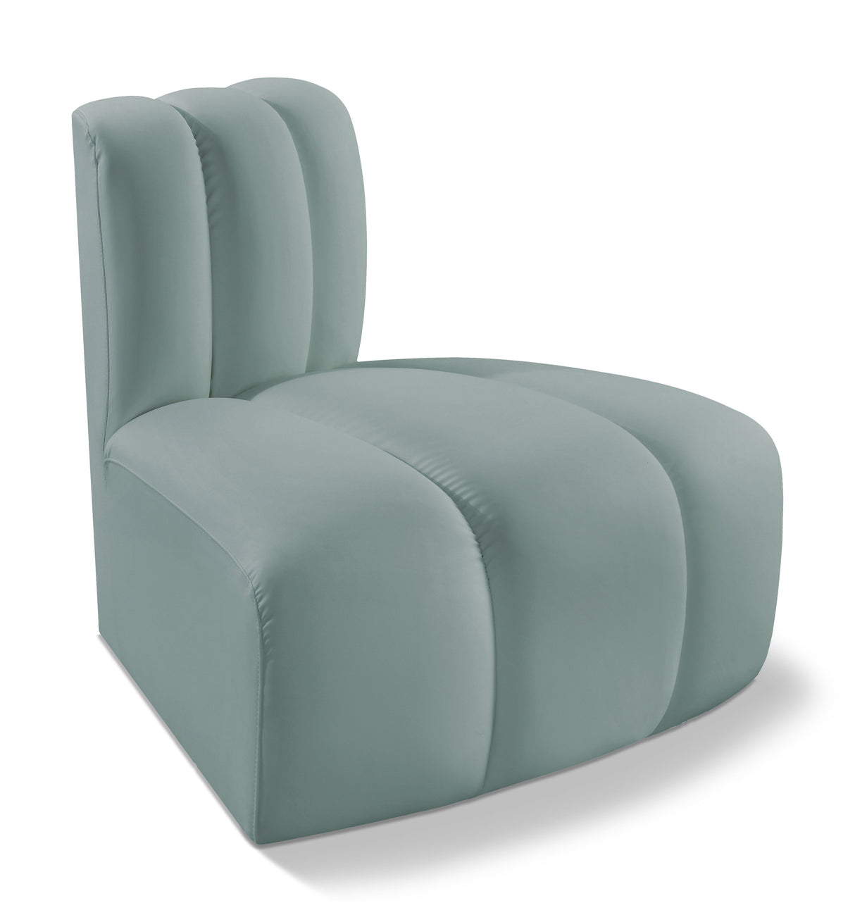 Arc - Faux Leather Reverse Corner Chair