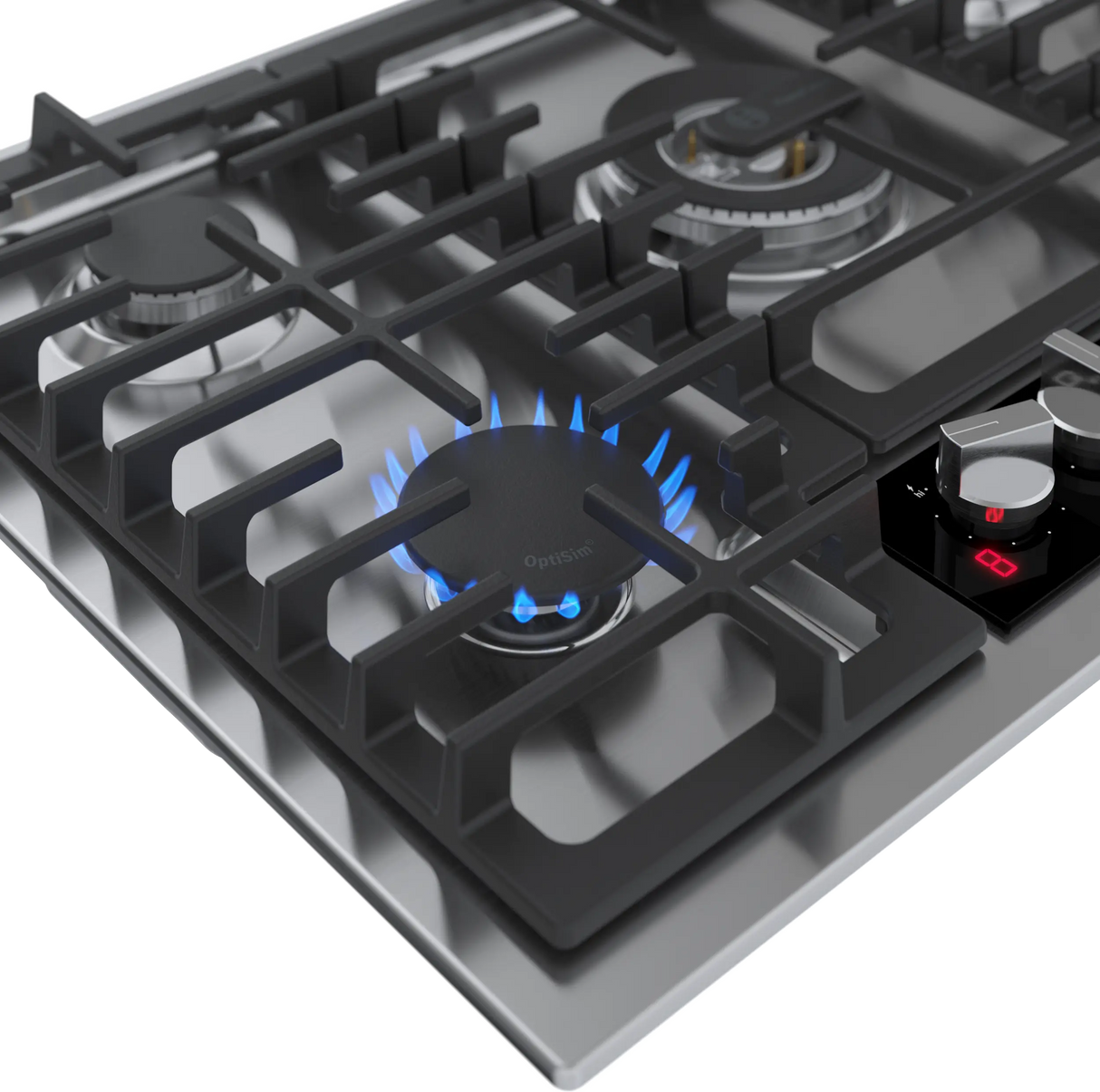Bosch NGMP059UC OptiSim burner with flames