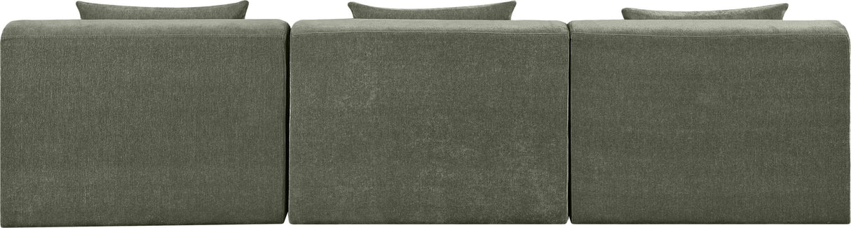 Stellar - 3 Piece 114" Upholstered Modular Armless Sofa