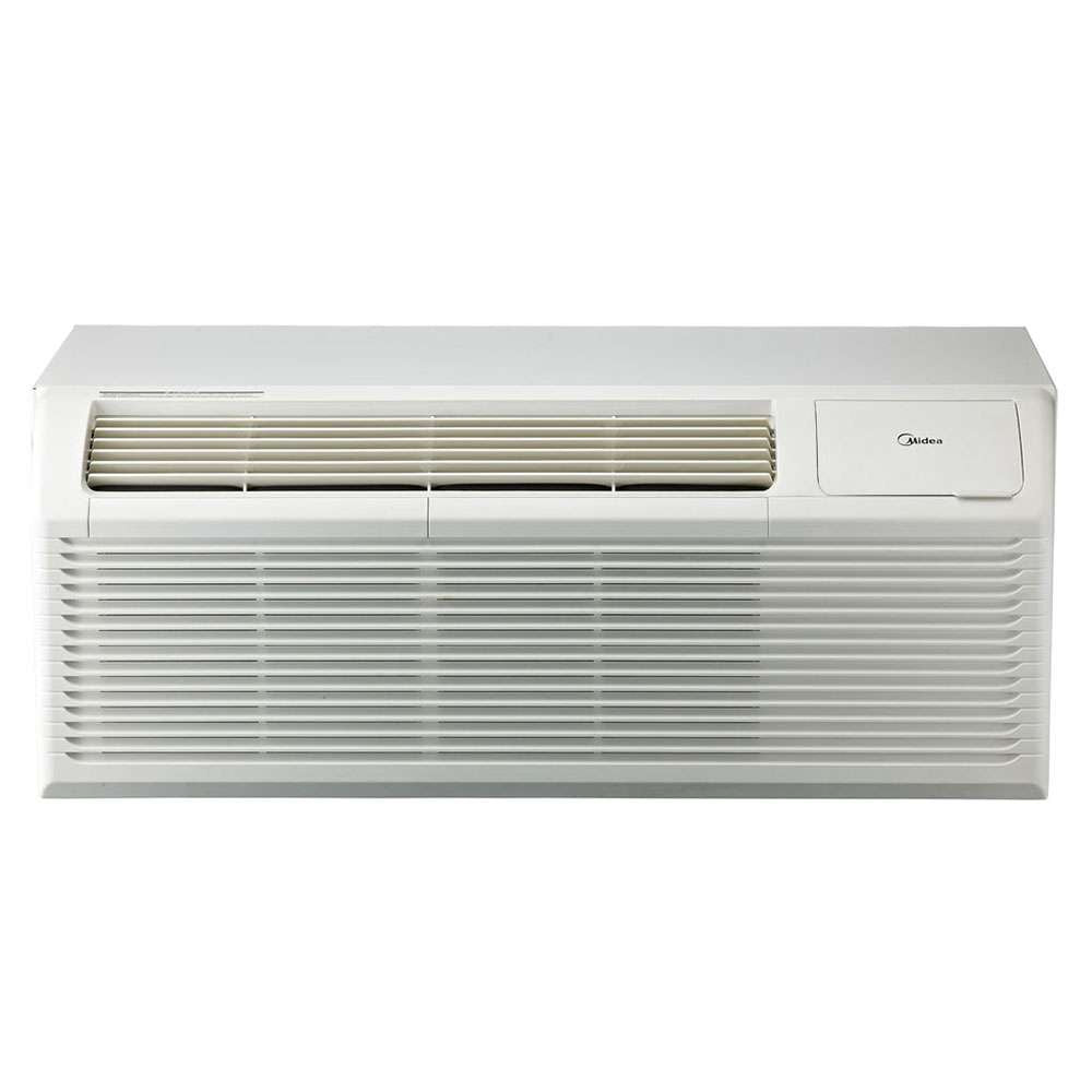Midea MP09EMB32 9,000 BTU PTAC unit, front view