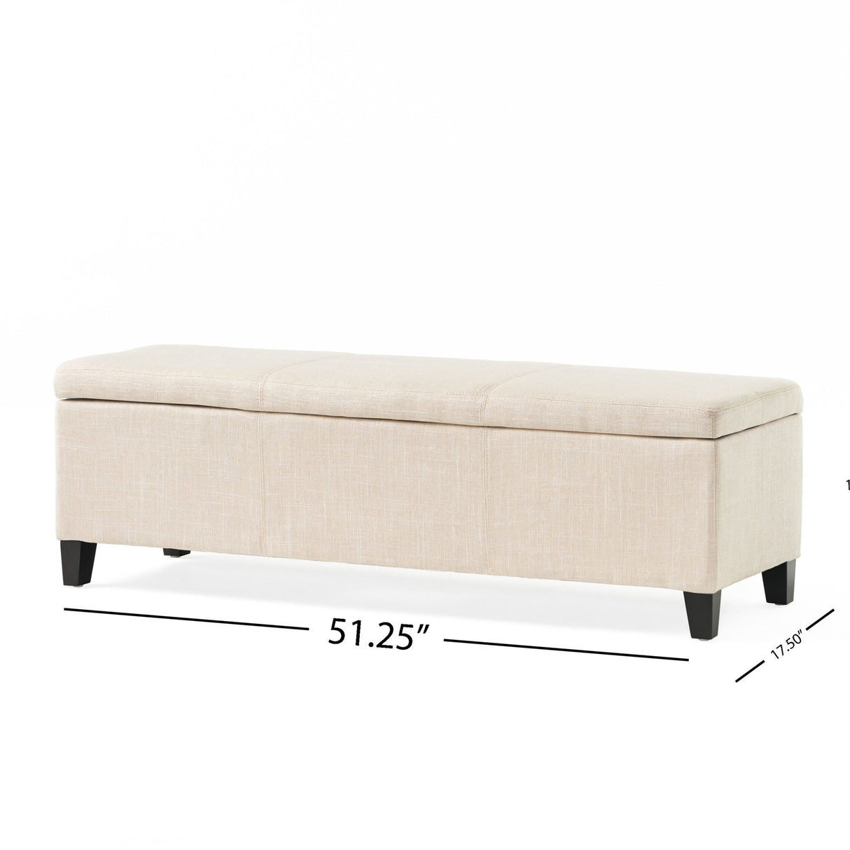 Glouster - Contemporary Storage Ottoman