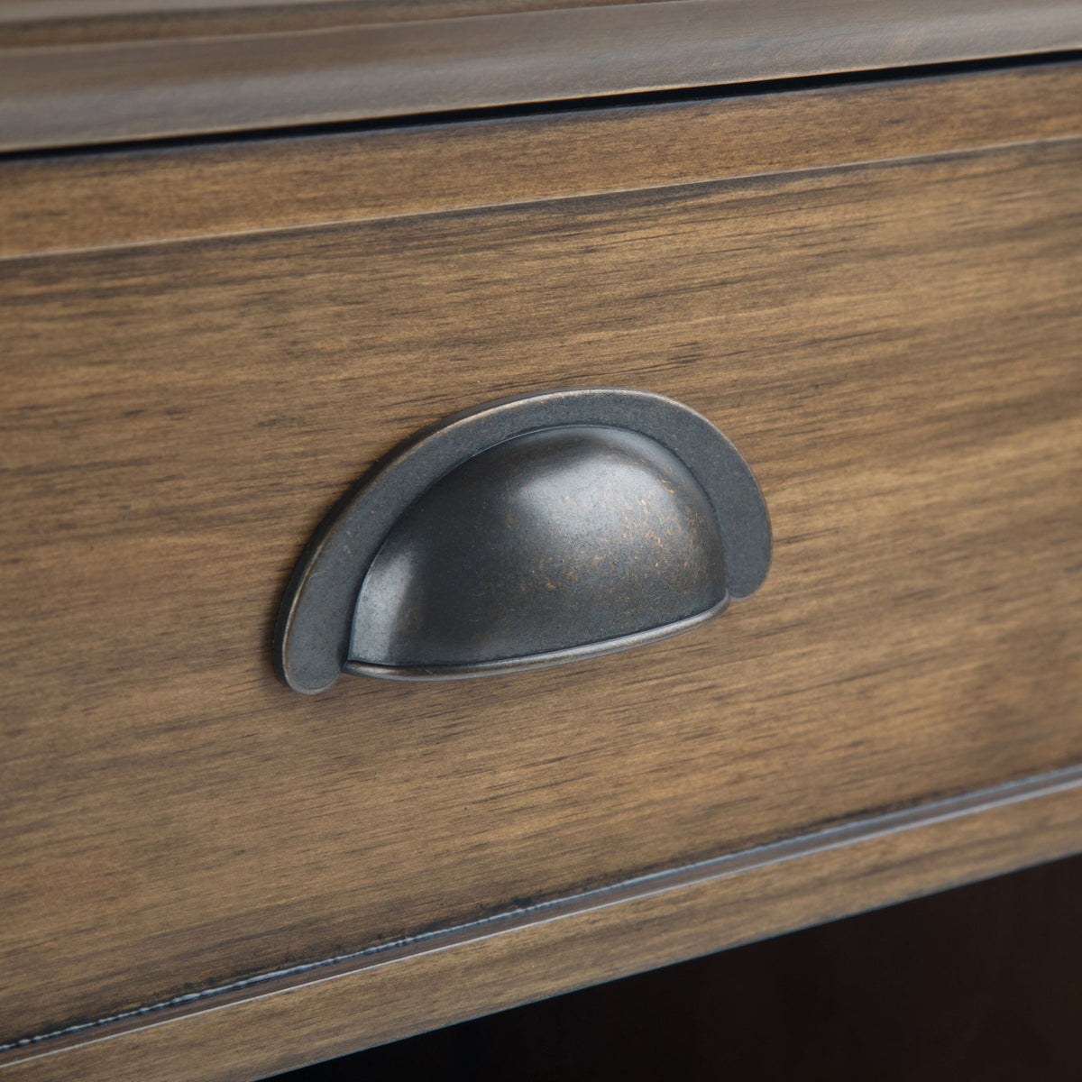Acadian - Bedside Table - Rustic Natural Aged Brown