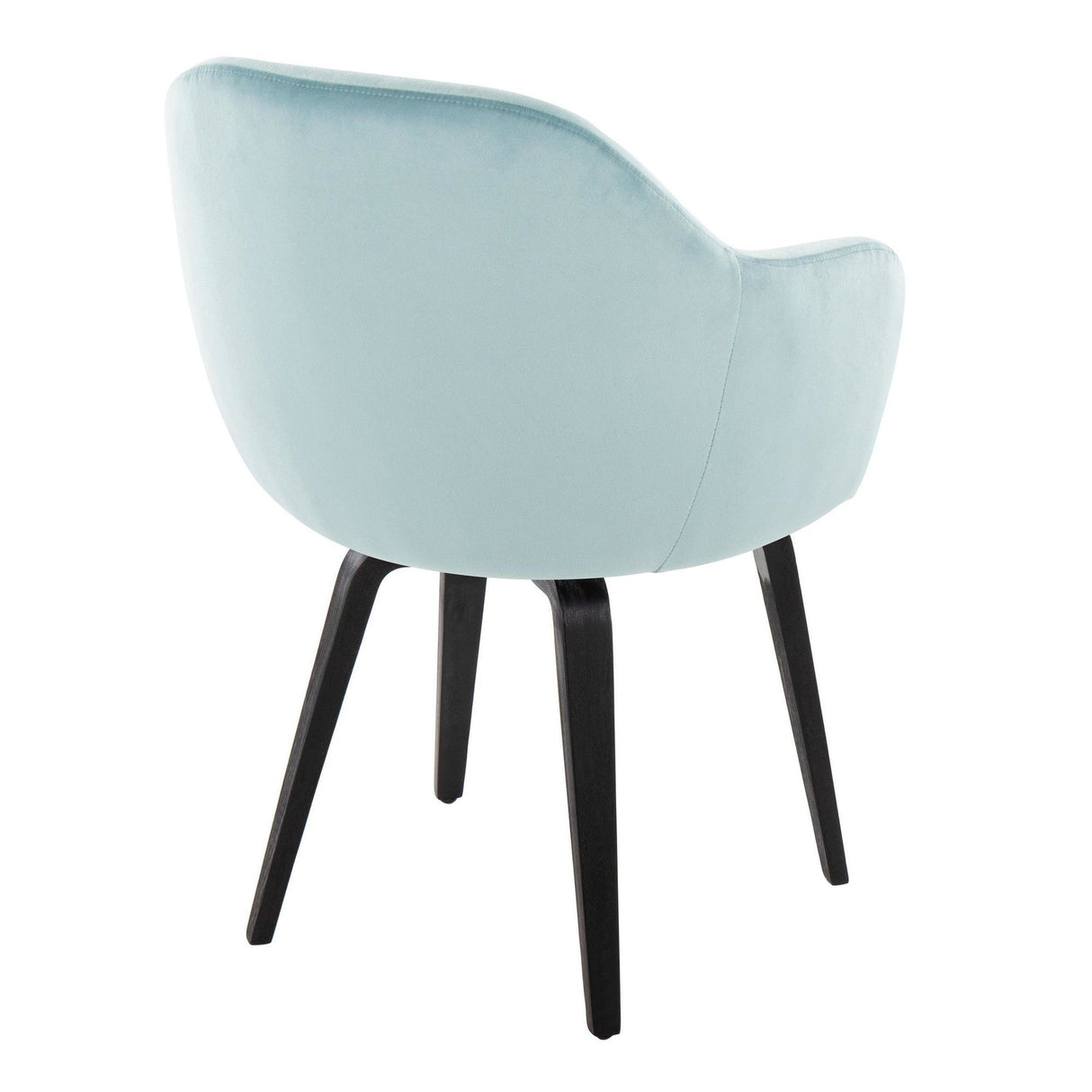 Buena - Dining Chair (Set of 2) - Black Wood Legs