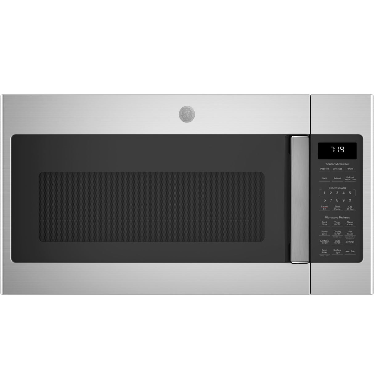 GE 1.9 cu. ft. Over-the-Range Sensor Microwave Oven – Stainless Steel (JVM7195SKSS)