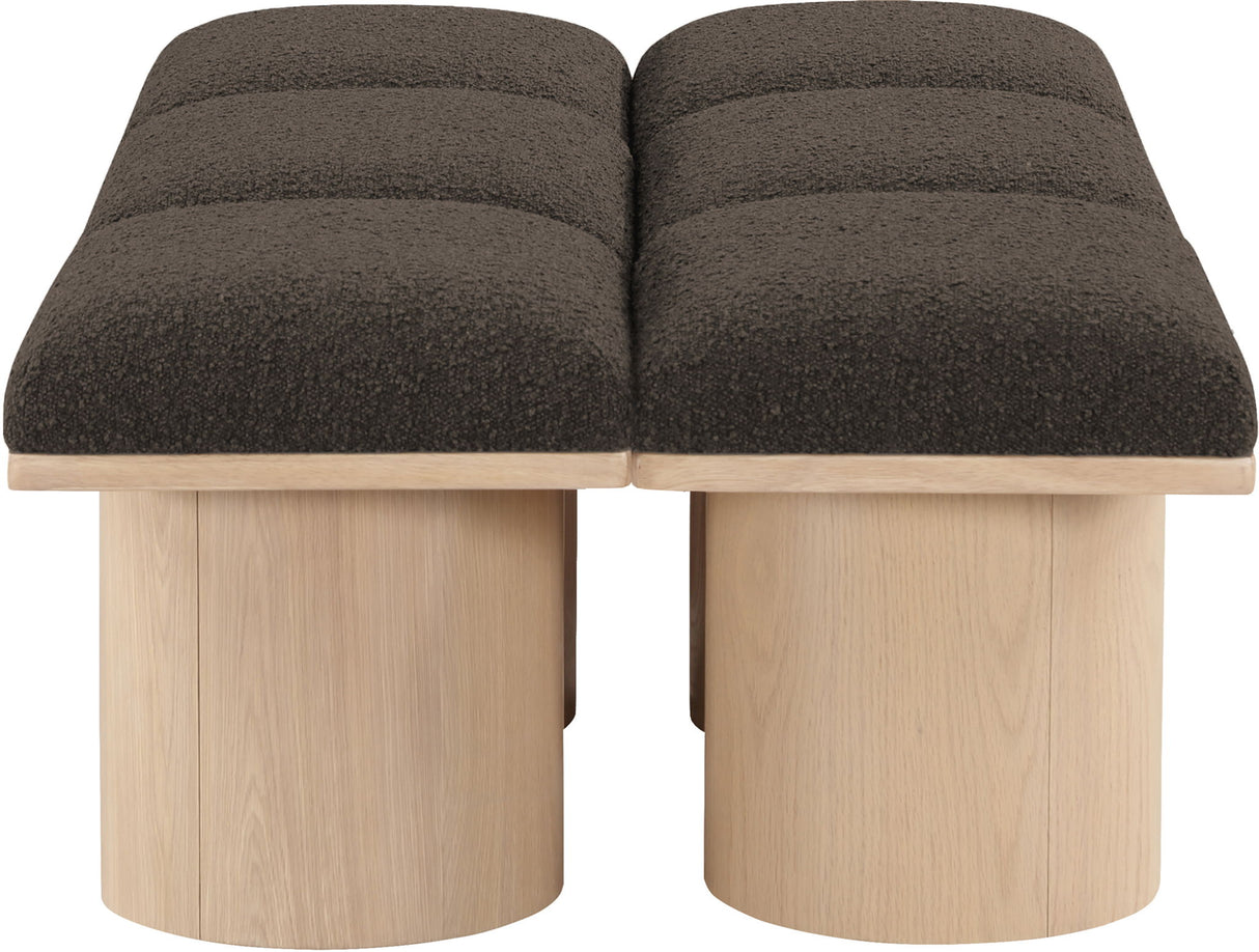 Pavilion - 6 Piece Modular Bench With Natural Base