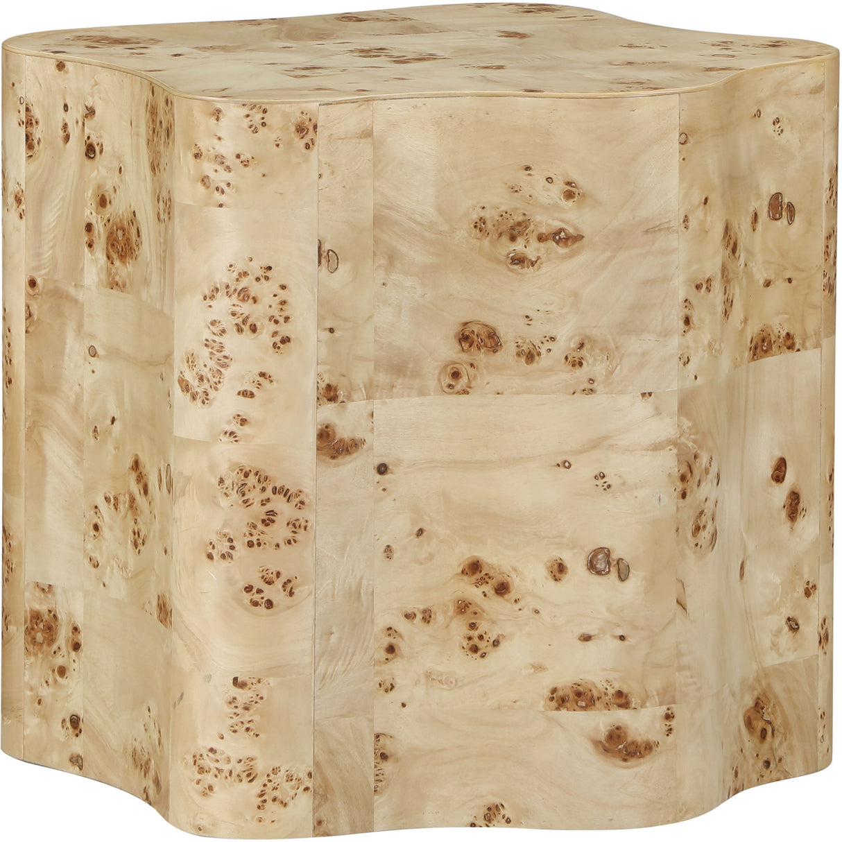 Zaire - Burl Wood Coffee Table