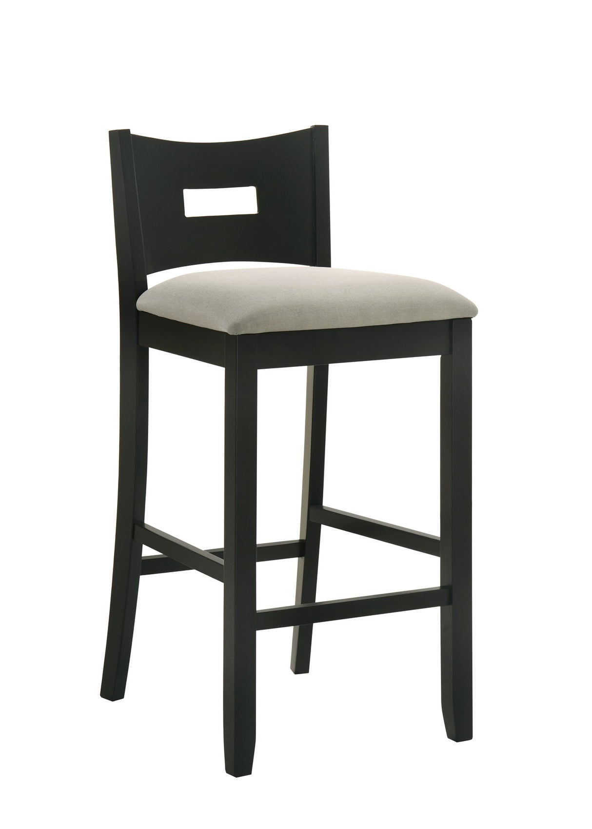 Ren - 30" Bar Height Rubberwood Barstool
