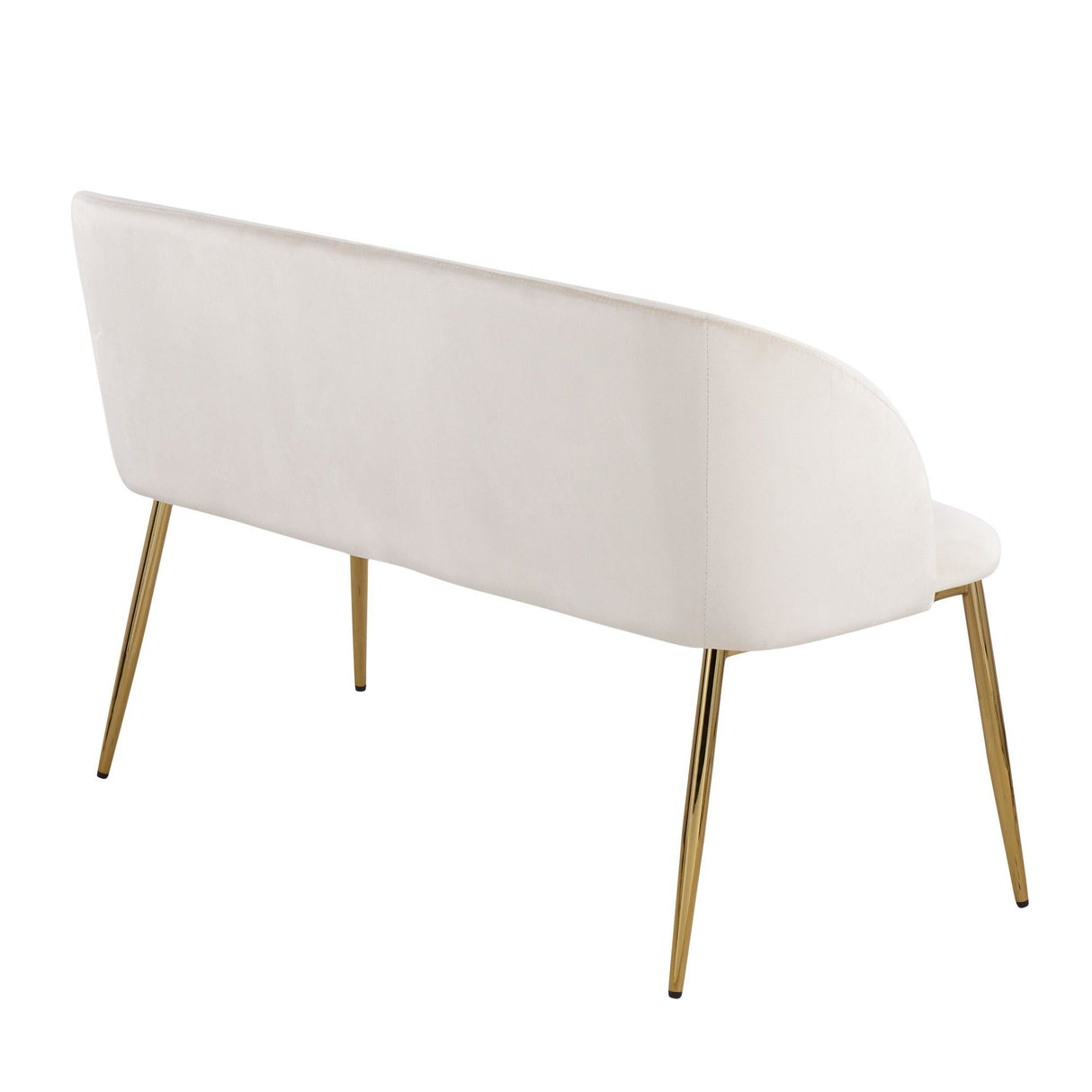 Luna - Glam Bench - Gold Legs