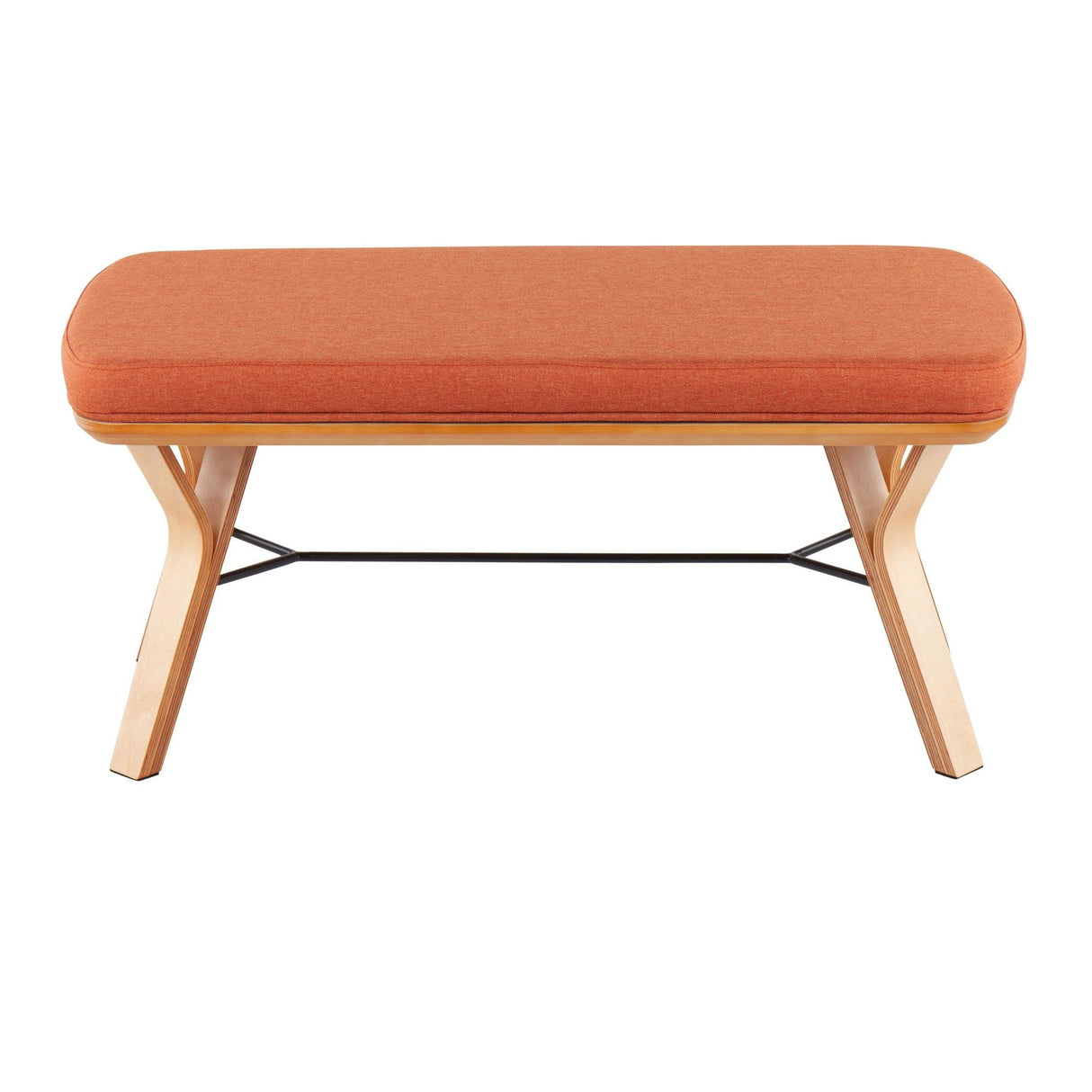 Folia - Mid-Century Modern Bench