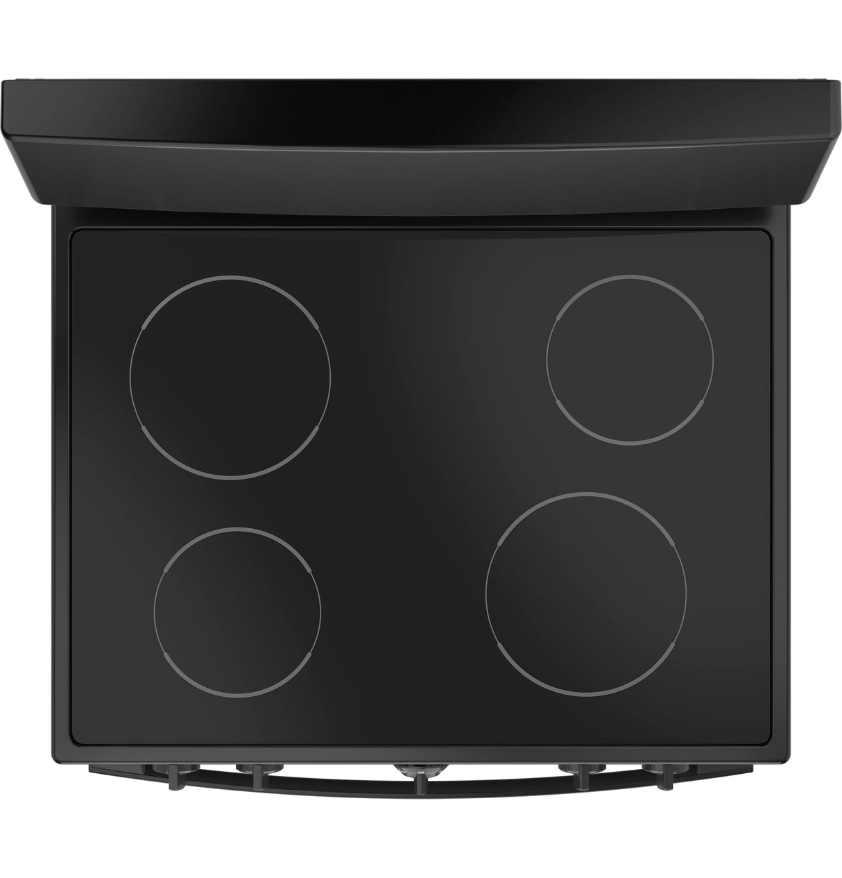 GE JB480DTBB - 30 in. 5 cu. ft. Electric Radiant Range with Smoothtop Burners - Black