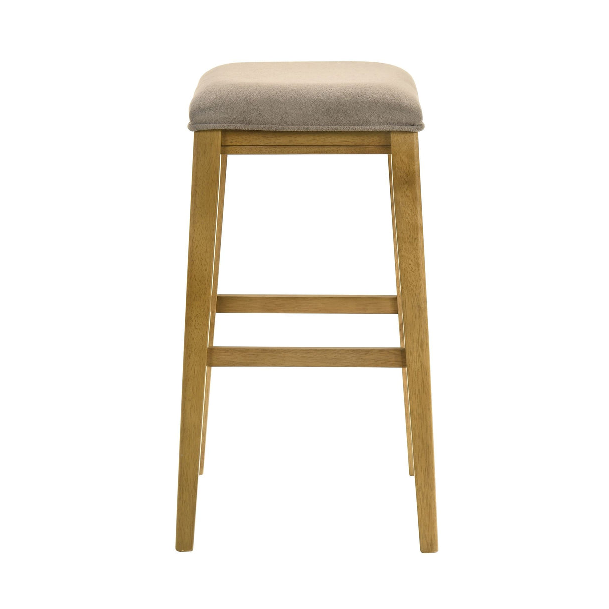 Jane - Contemporary Transitional Wood Bar Height Kitchen Bar Stool