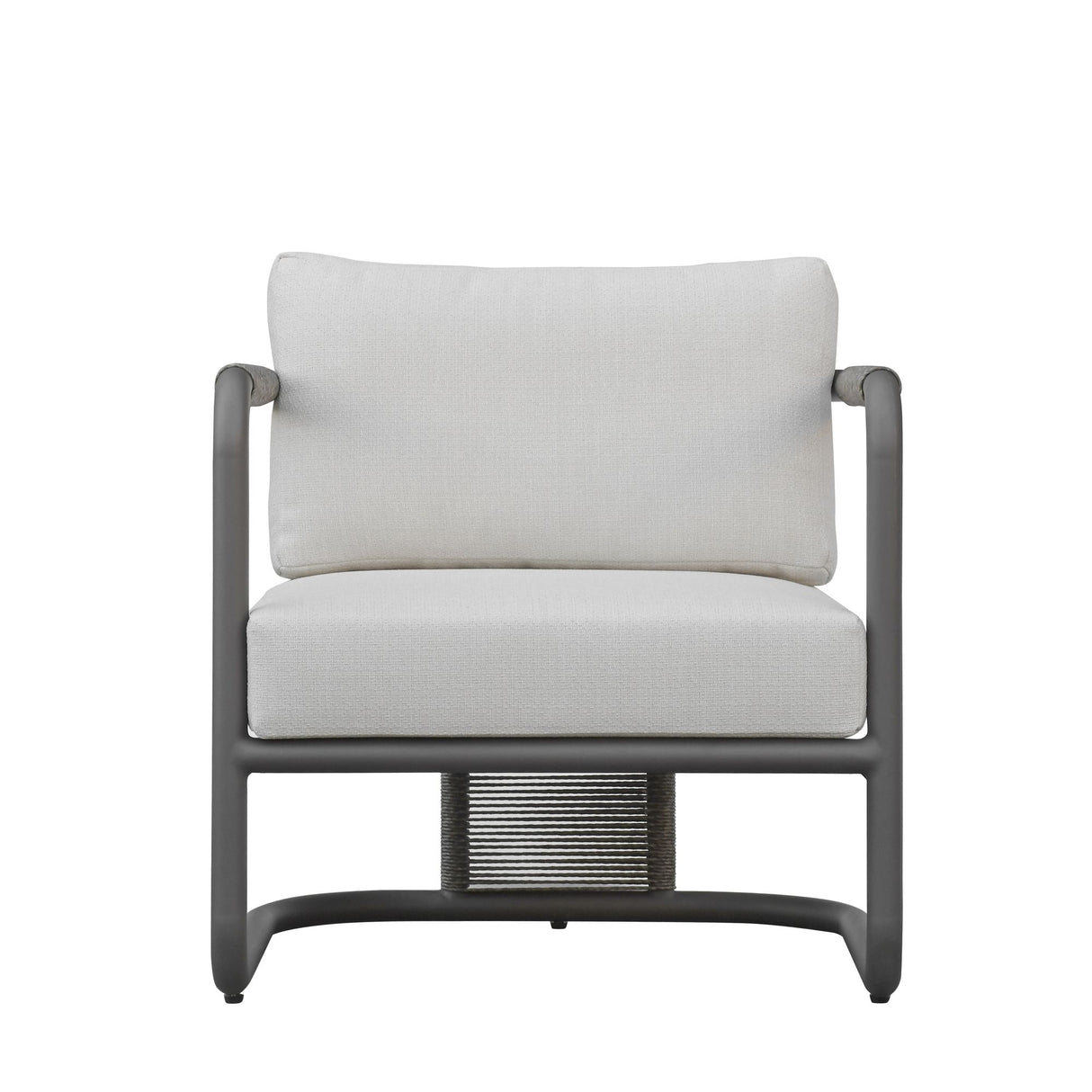 Dorado - Outdoor Club Chair - Off-White / Gray