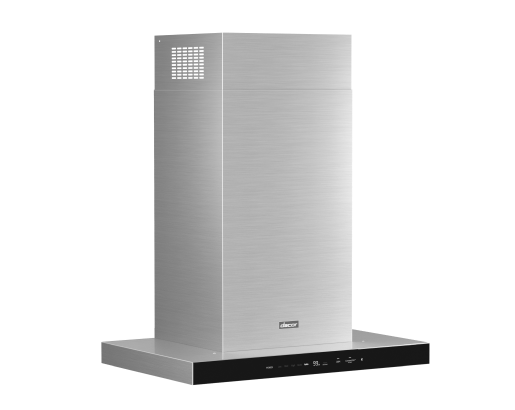 Dacor DHD30U990WS 30 Inch Chimney Wall Hood angled view