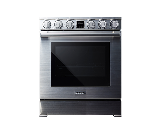 Dacor DOP30T940IS 30 Inch Induction Range angled view