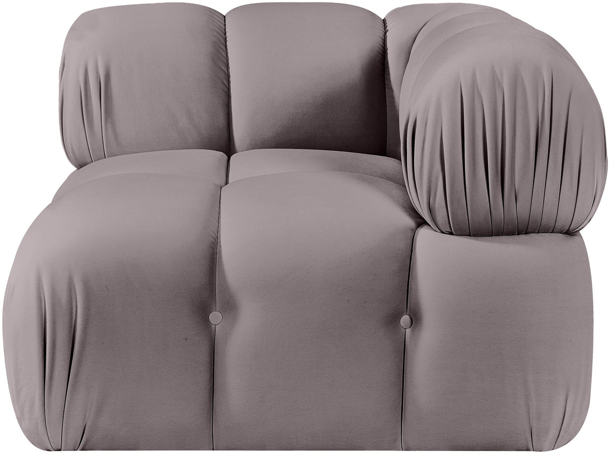 Orin - Velvet Performance Fabric Upholstered Modular Corner Chair