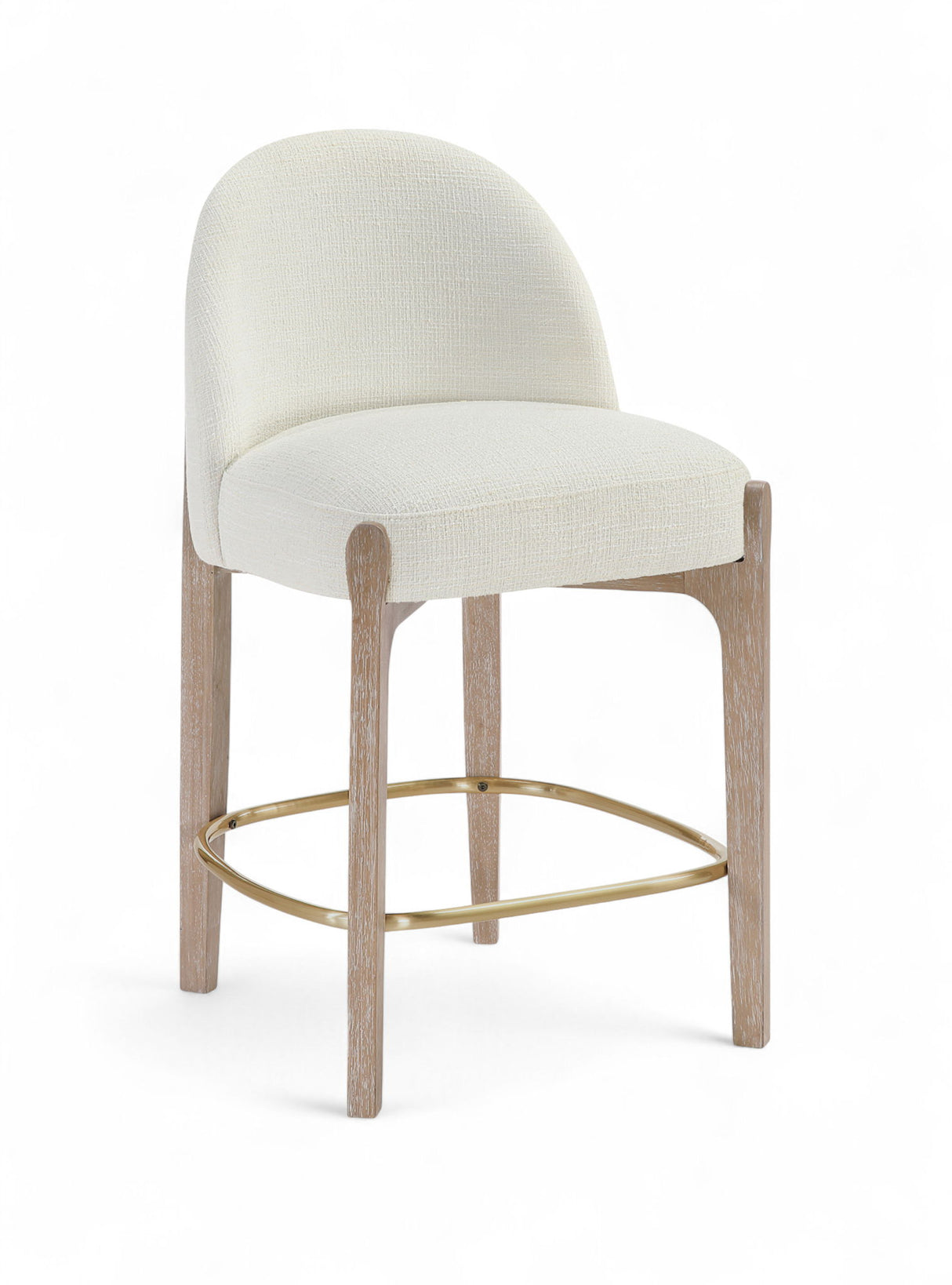 Torino - Counter Stool With Brushed Natural Base
