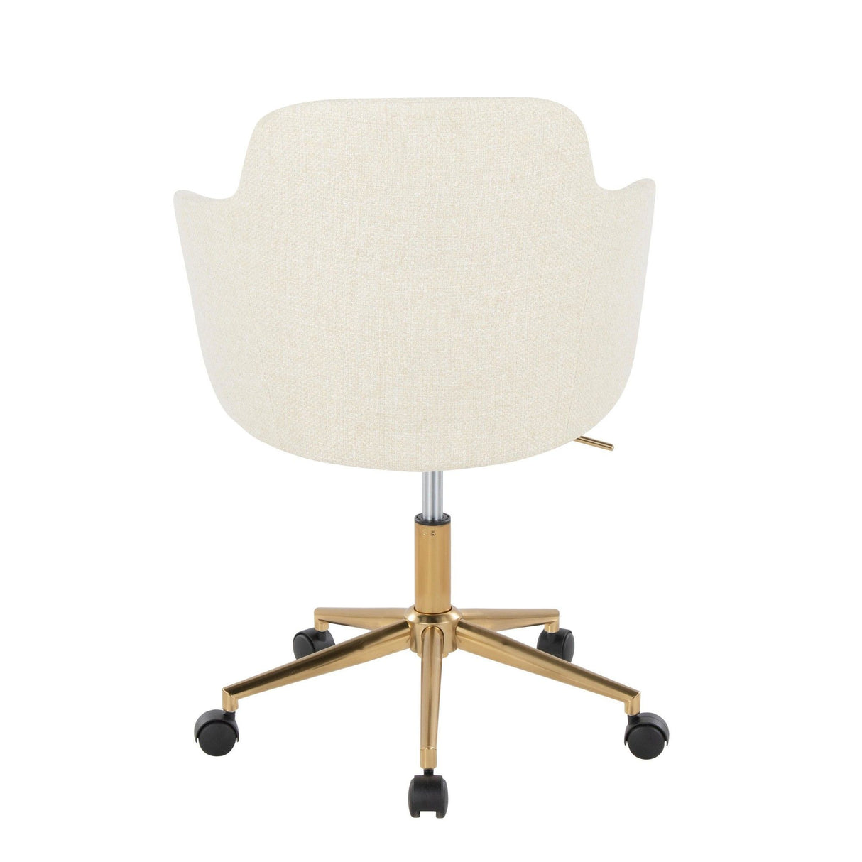 Boyne - Office Chair - Beige And Gold