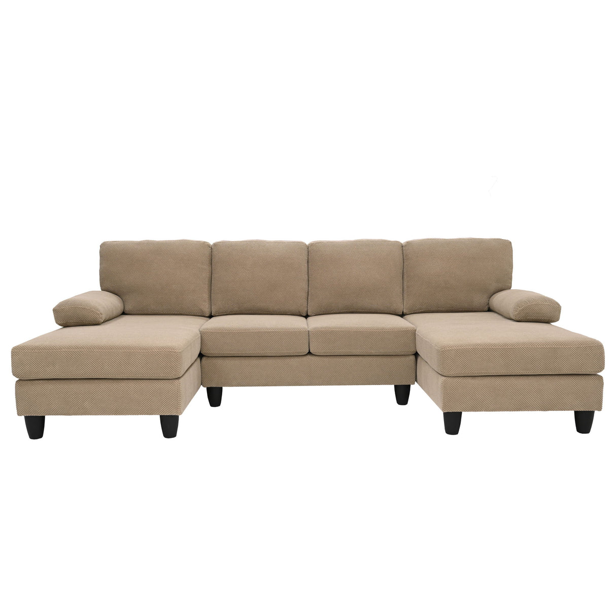 U-Shaped Sofa With Dual Chaise