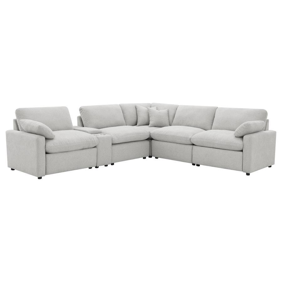 Collins - 6-Piece Modular Power Reclining Sectional