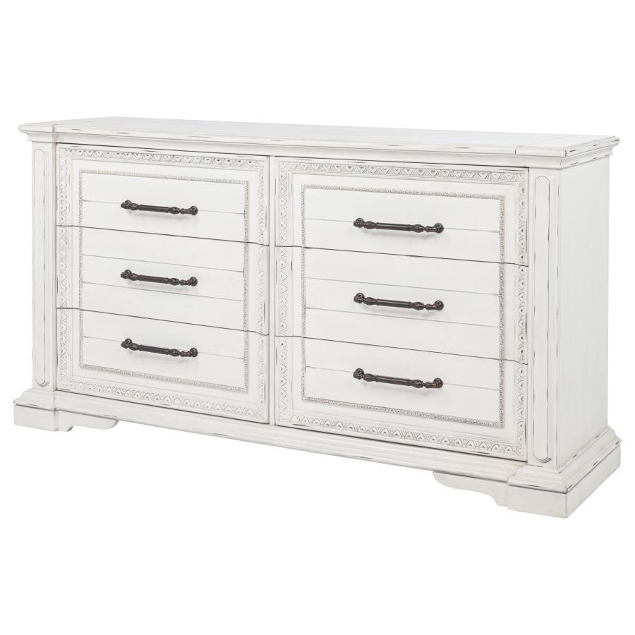 Mckinney - 6-Drawer Bedroom Dresser Cabinet