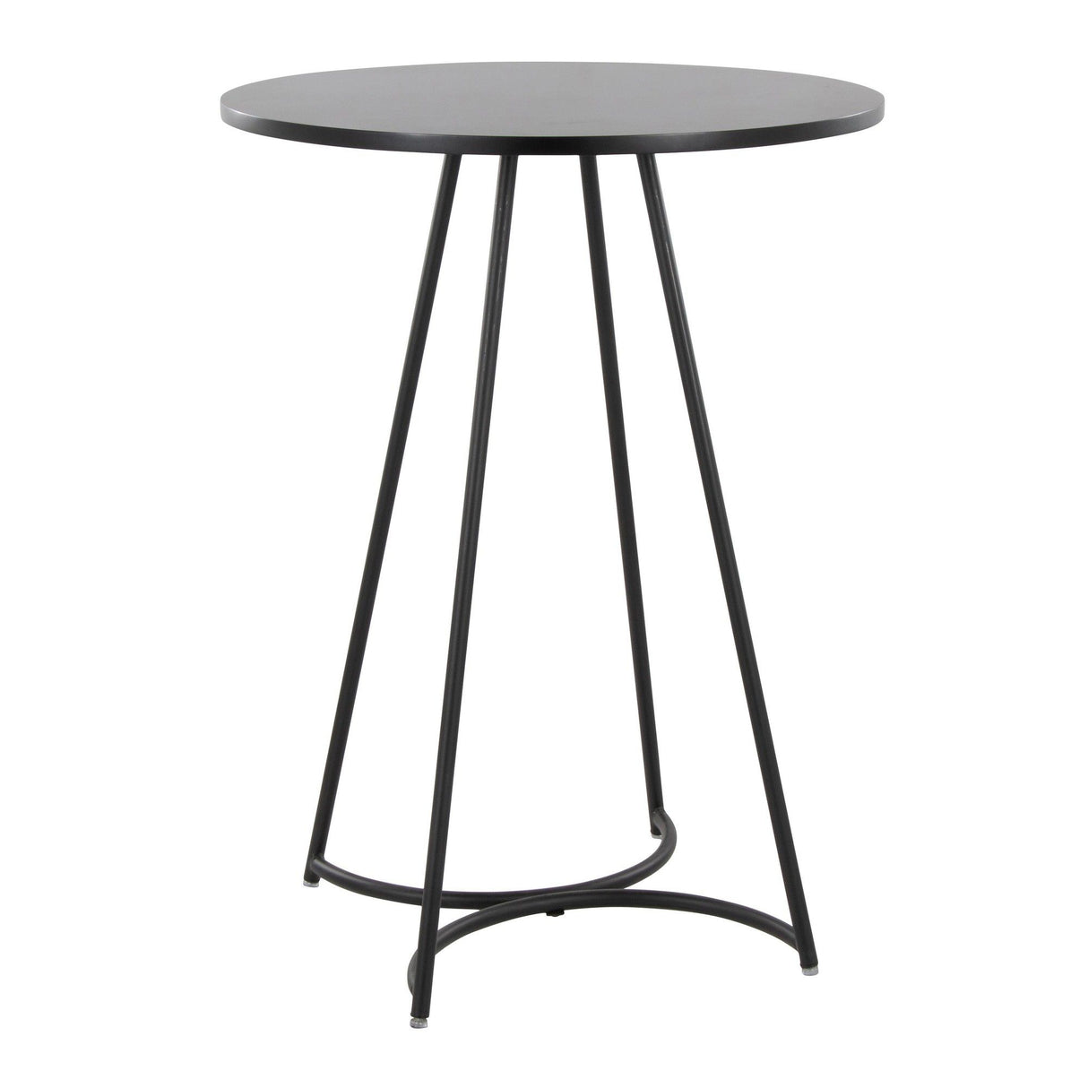 Cece - Counter Table - Black Metal