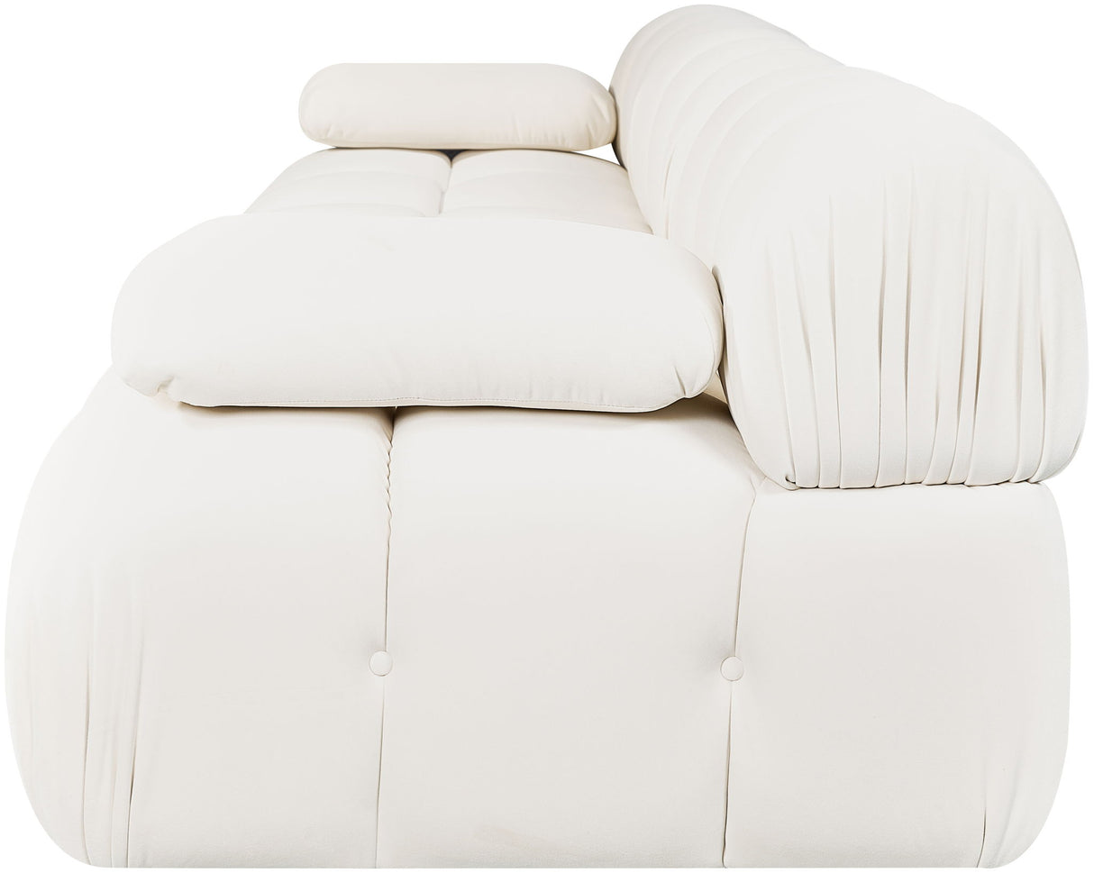 Orin - Velvet 3 Piece Modular Sofa