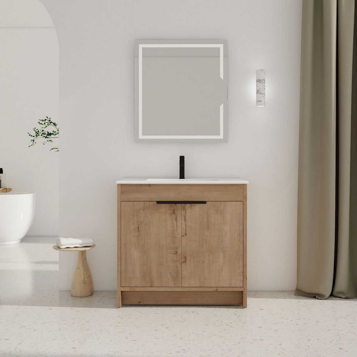 Freestanding Bathroom Vanity With Sink