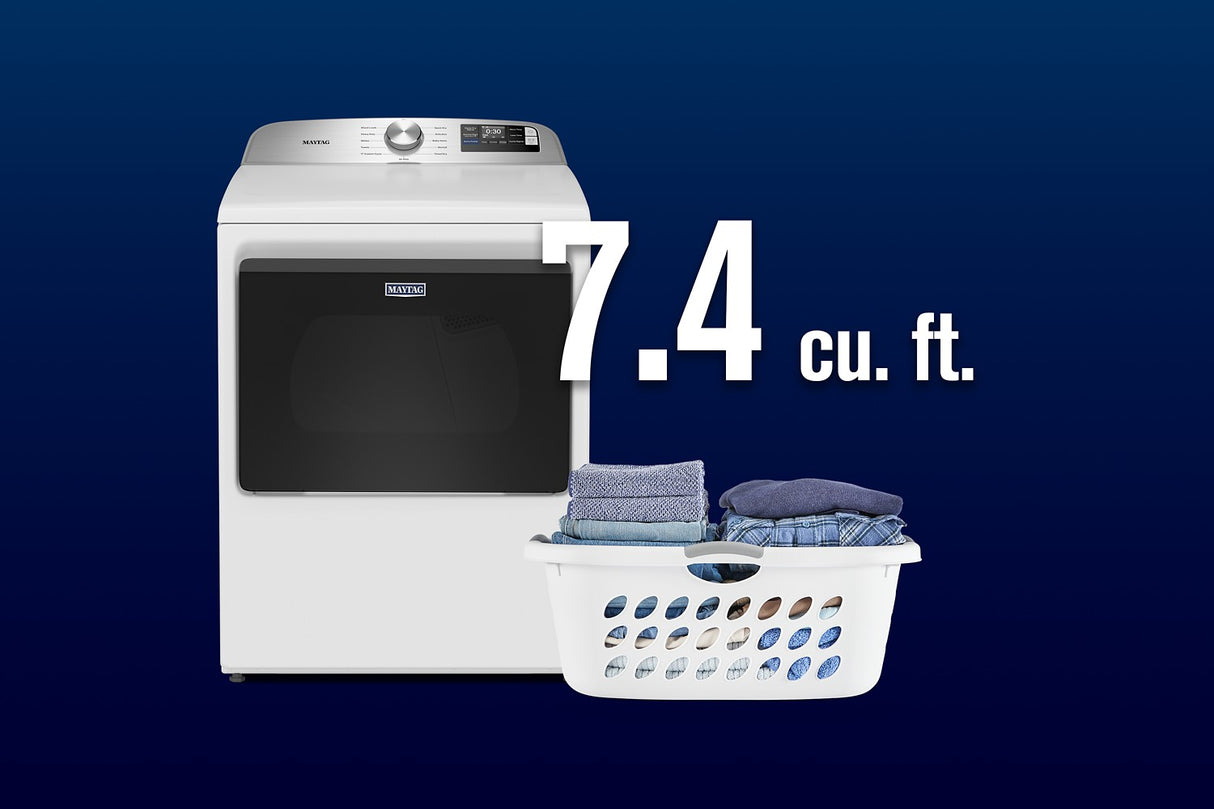 Maytag 6 Series dryer feature detail