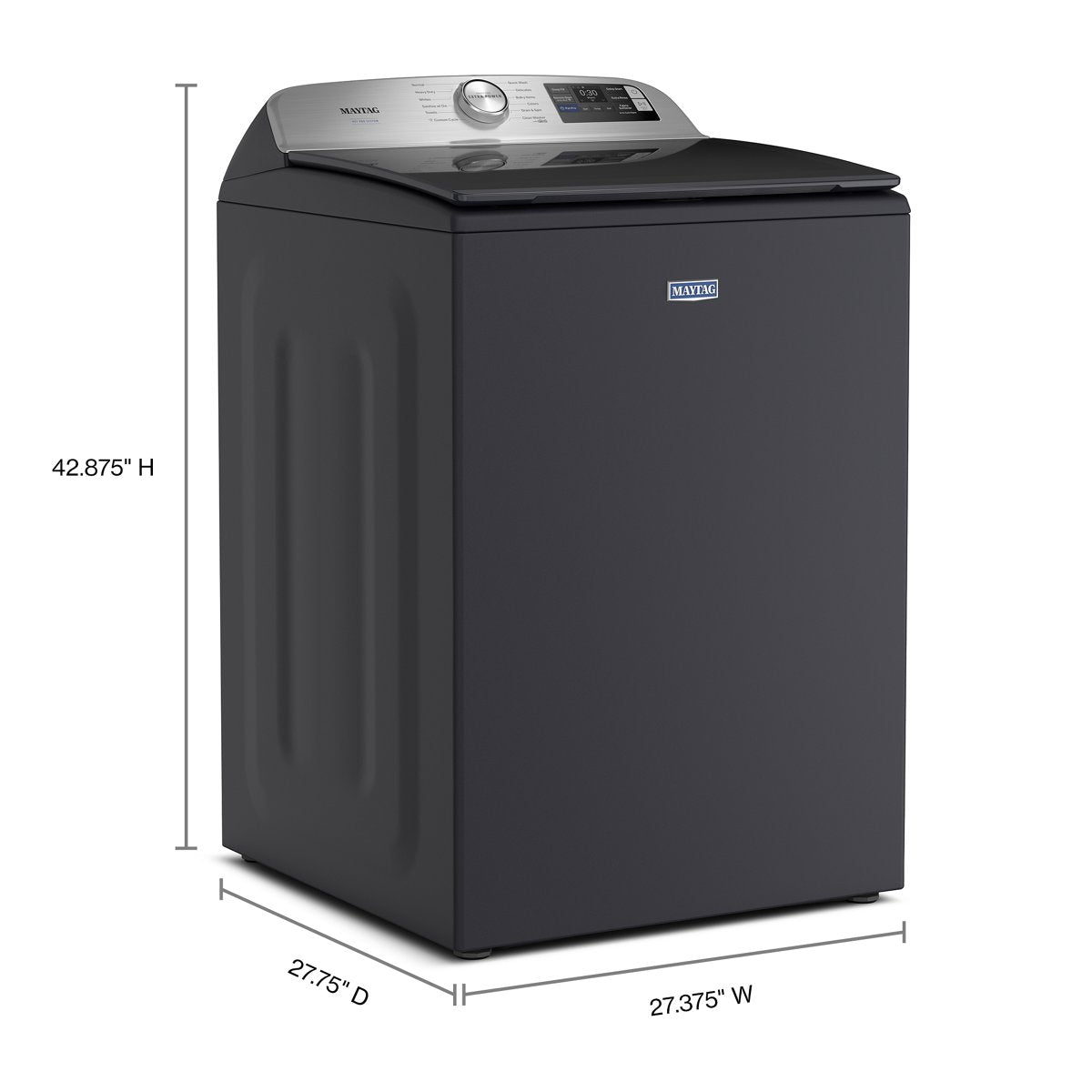 Maytag MTW7200RF washer dimensions