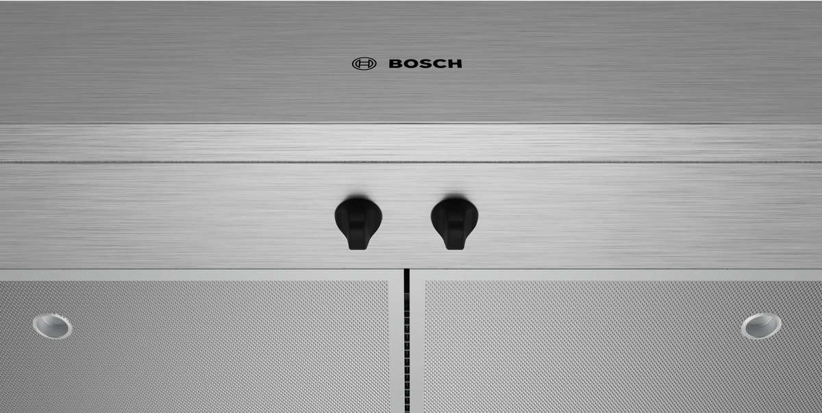 Bosch DUH36253UC range hood recirculation mode detail
