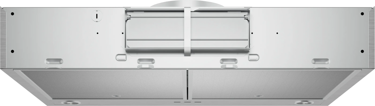 Bosch DUH50353UC under cabinet hood dishwasher safe mesh filter detail