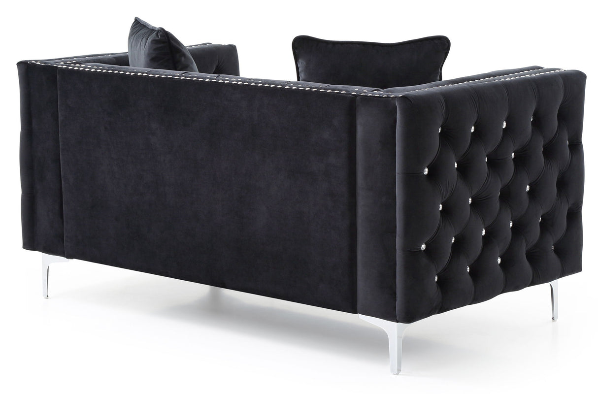 Elegant Track Arm Loveseat