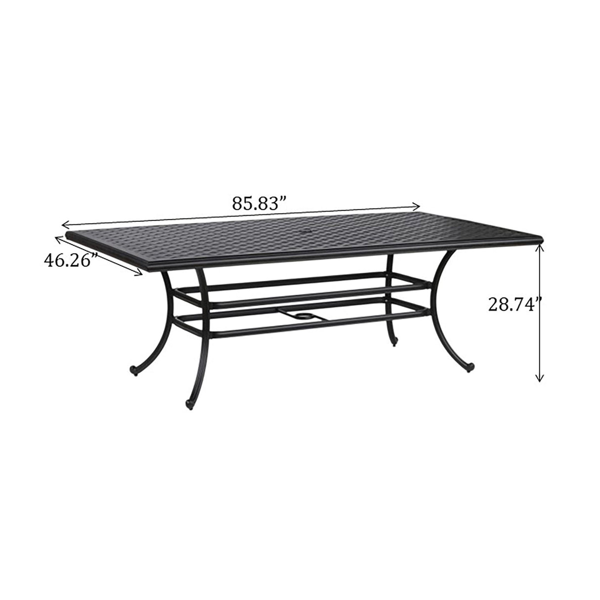 Rectangle Outdoor Dining Table