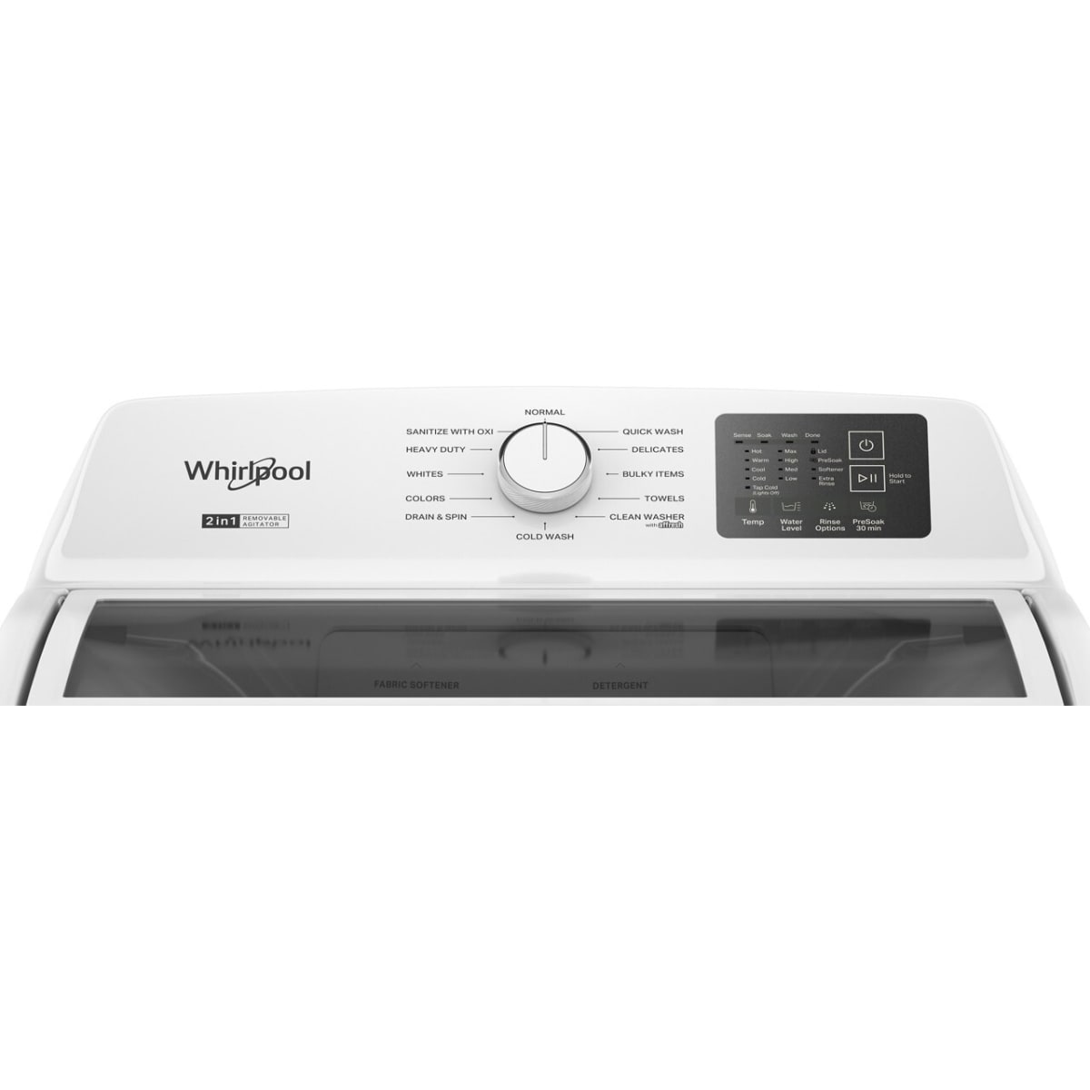 Whirlpool WTW4307SW 27" 4.3 cu. ft. Top Load Washer in White
