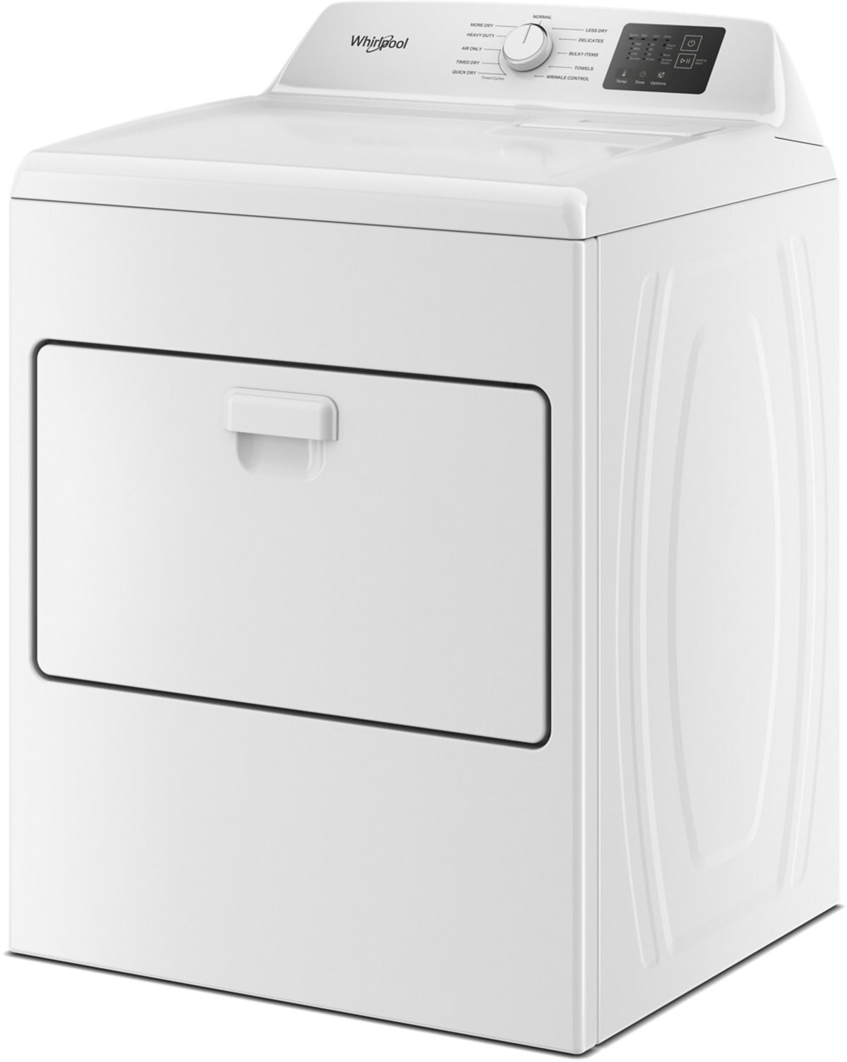 Whirlpool WGD4307SW gas dryer additional view