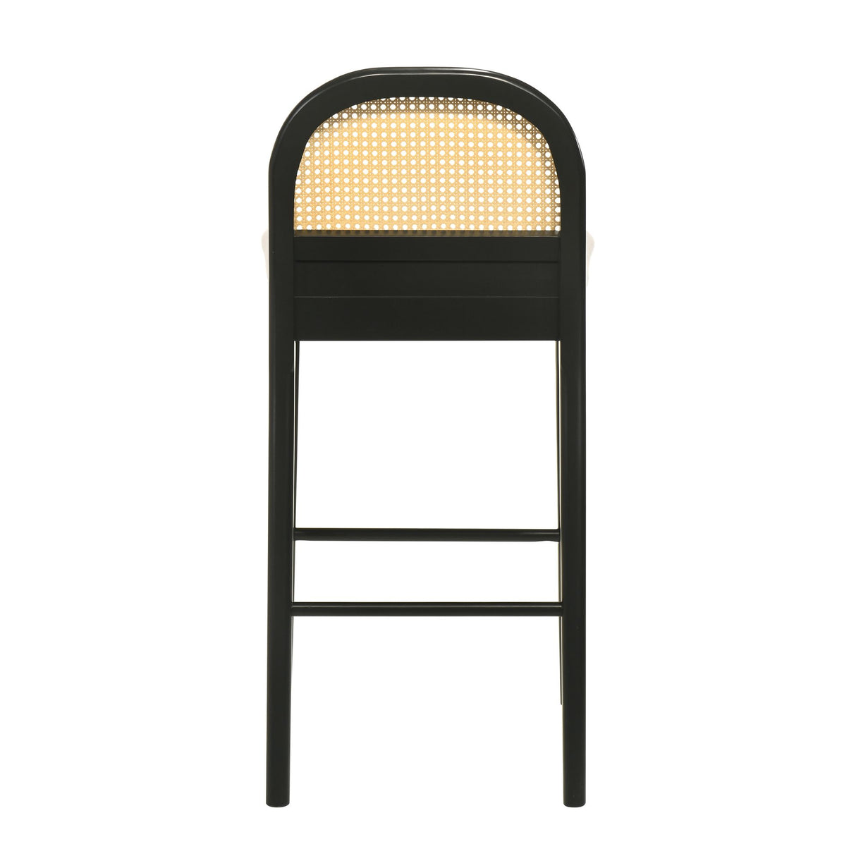 Lucio - Modern Farmhouse Wood Bar Height Kitchen Bar Stool